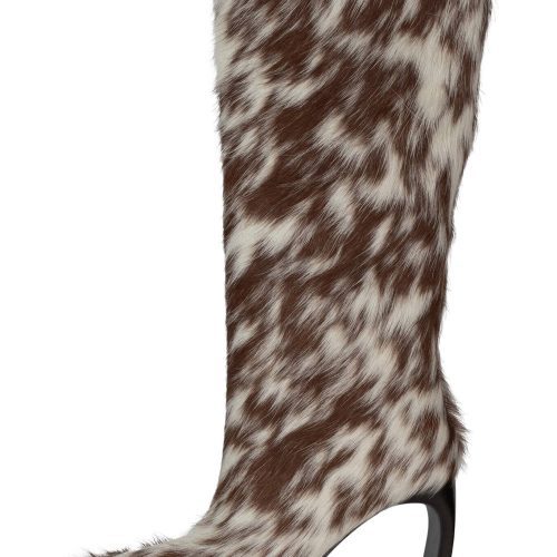 PINPOINT-F Knee-High Boot YYH Tan White Cow 6