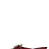 PREVAIL Jeffrey Campbell Kitten Heels Red Patent Cheetah