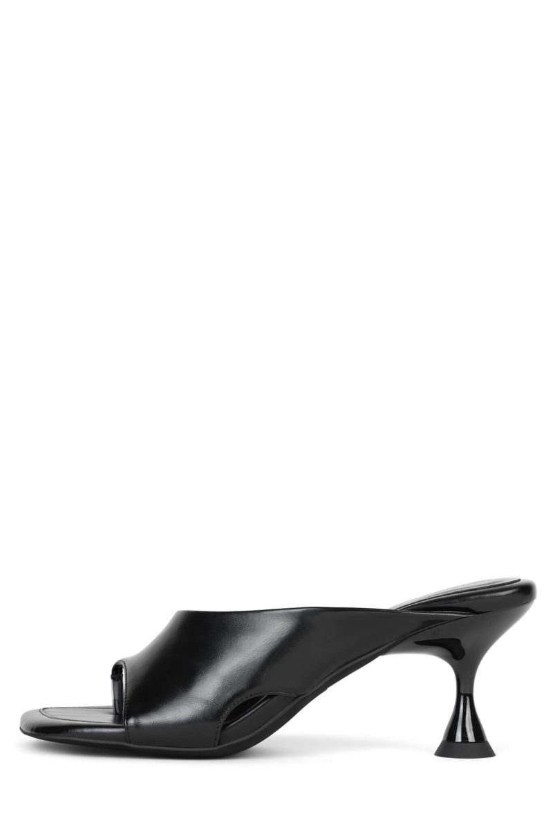 PRIMORDIAL Jeffrey Campbell Heeled Sandals Black Brown