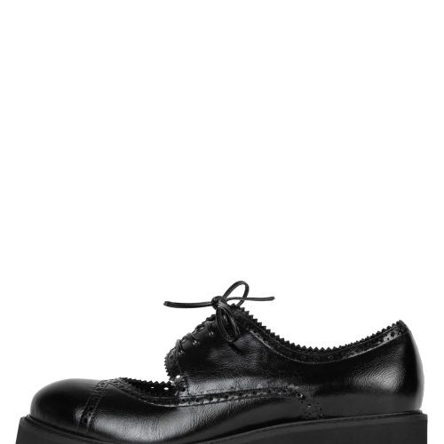 REALISTIC Jeffrey Campbell Platform Oxford Black