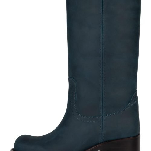 REFLECT Knee-High Boot YYH Teal CH Brown Stack 6 