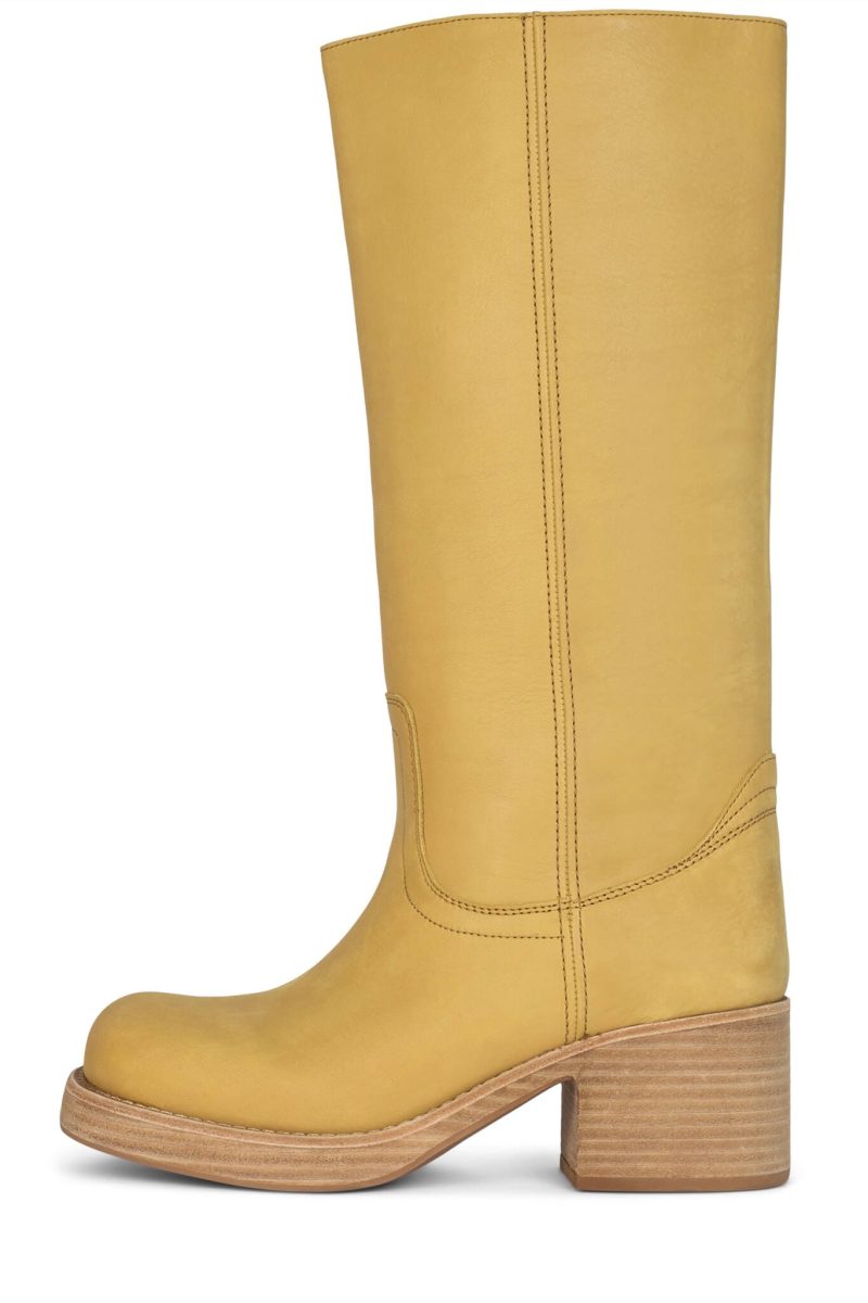 REFLECT-TN Knee-High Boot YYH Yellow Distressed 6