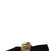 RIGID Flat YYH Black Suede Gold 6