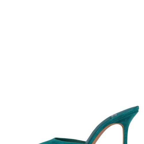 ROBYN Heeled Mule YYH Turquoise Suede 6 