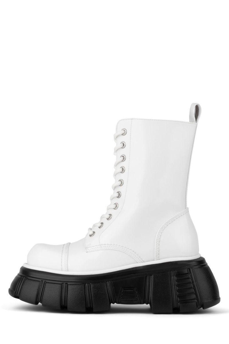 STOMP Platform Boot Jeffrey Campbell White Box 6