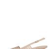 STRIPER Jeffrey Campbell Slingback Kitten Heels Beige