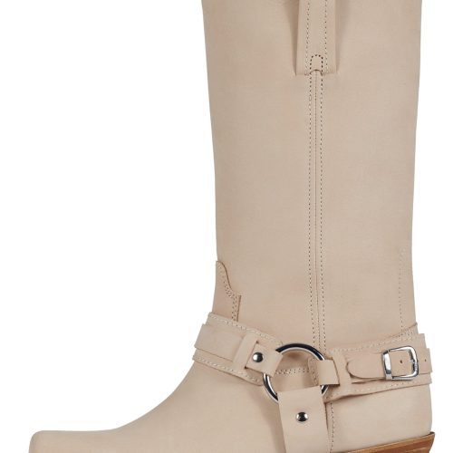 WAYLON Knee-High Boot HN Ivory Nubuck 6 