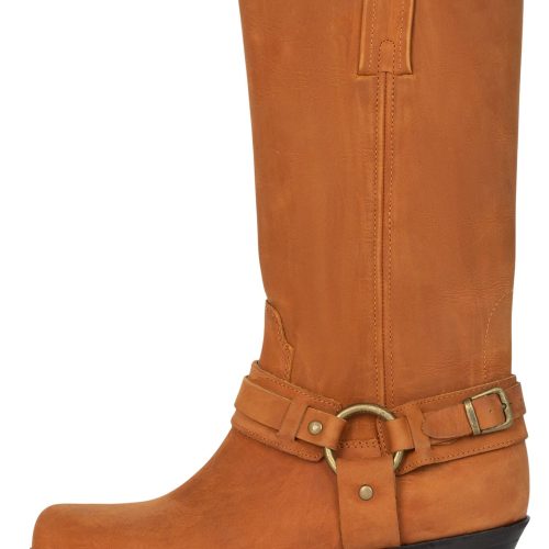 WAYLON Knee-High Boot HN Tan Crazy Horse 6 