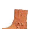 WAYLON-LO HN Burnt Orange Suede 6