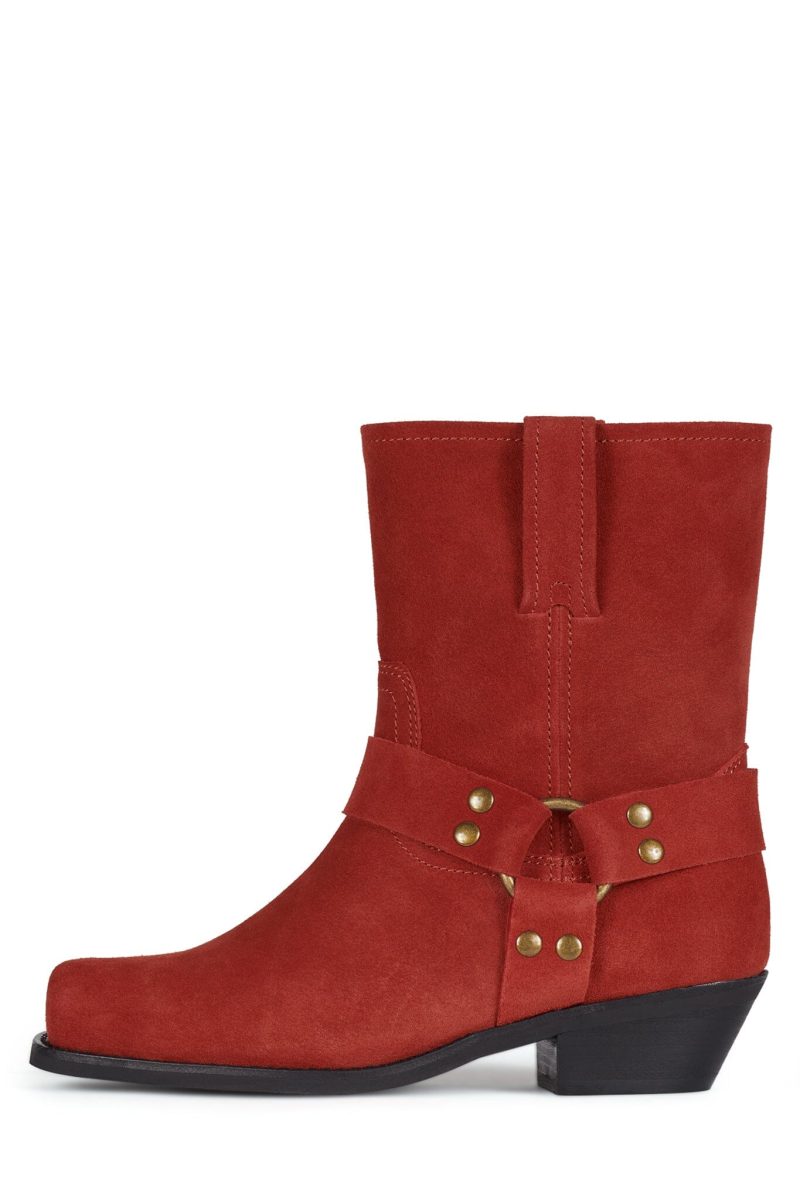 WAYLON-LO HN Red Suede 6