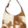 WONDER-F Bag Jeffrey Campbell Tan White Longhair One Size