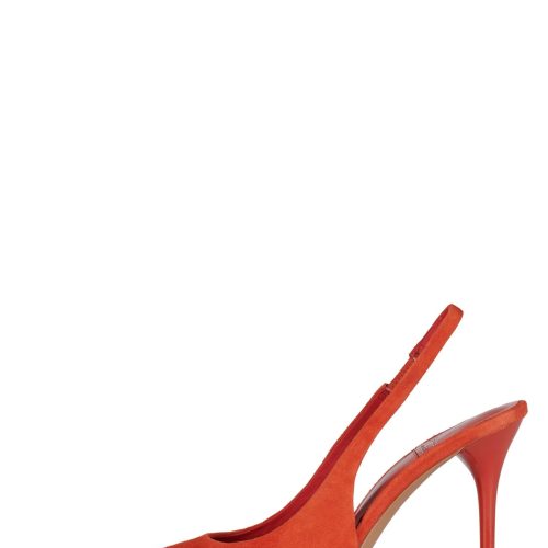 YOU-WISH Slingback Heel YYH Orange Suede 6