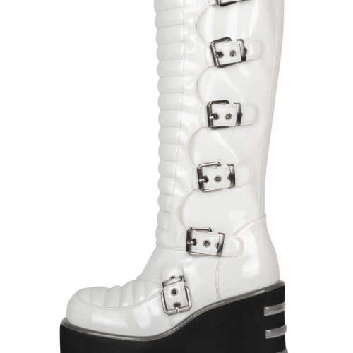 ZENON-KH Jeffrey Campbell White Patent 5.5